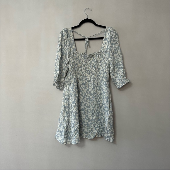 REFORMATION smocked mini dress Zaria - Picture 3 of 7
